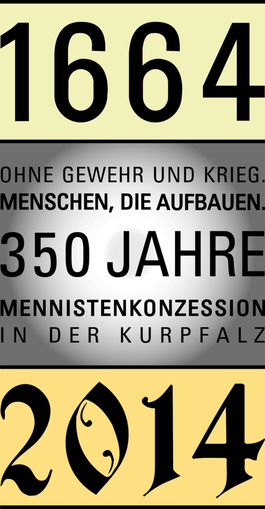 Mennistenkonzession in der Kurpfalz. Mennoniten von links und rechts des Rheins vor 350 Jahren wurden sie erstmals offiziell geduldet.